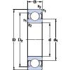 Bearing 634-2Z SKF