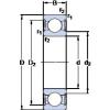 Bearing 61903-2RS1 SKF