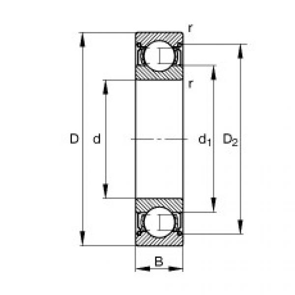 Bearing 61901-2Z FAG #1 image