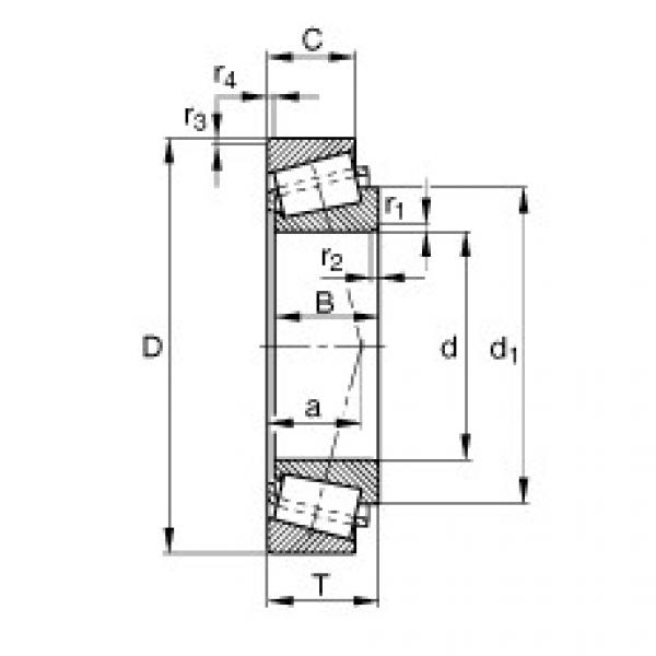 Bearing 33010 FAG #1 image