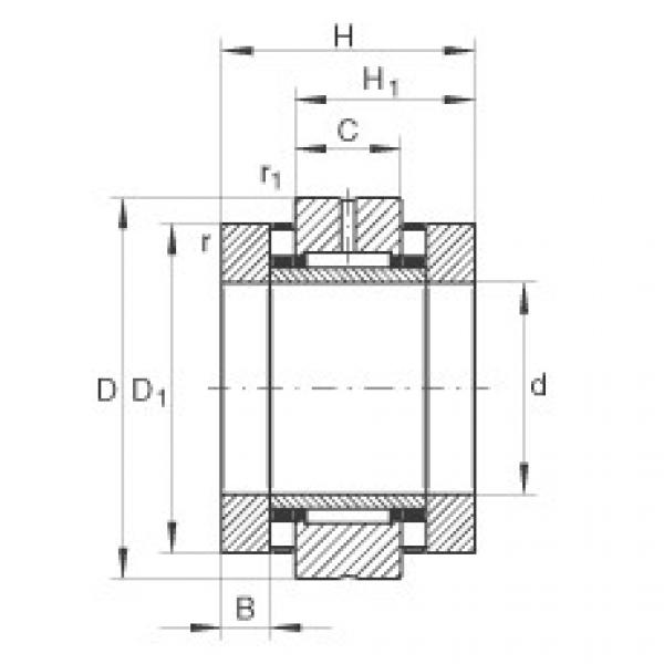 Bearing ZARN3570-TV INA #1 image