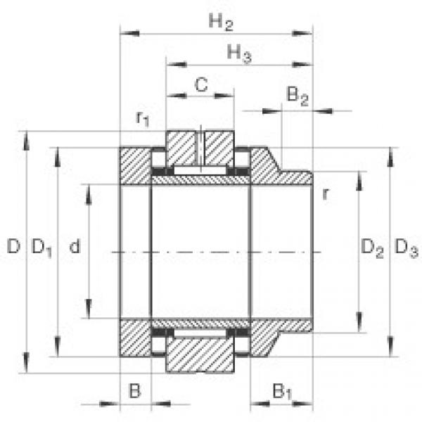 Bearing ZARN3585-L-TV INA #1 image