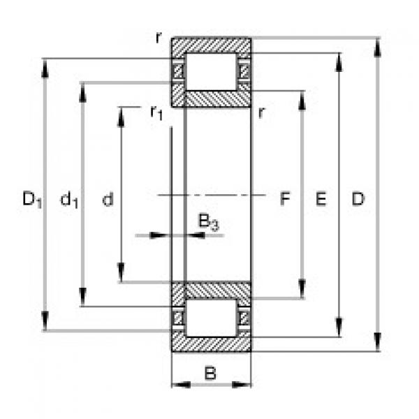 Bearing NUP2330-E-M1 FAG #1 image