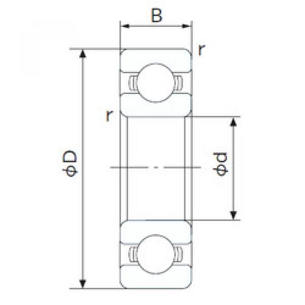 Bearing 6340 NACHI #1 image