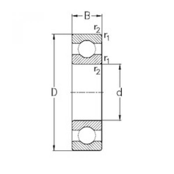 Bearing 61903 NKE #1 image