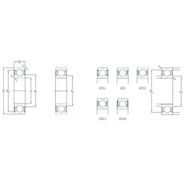 Bearing W634-2RS1 SKF #1 image