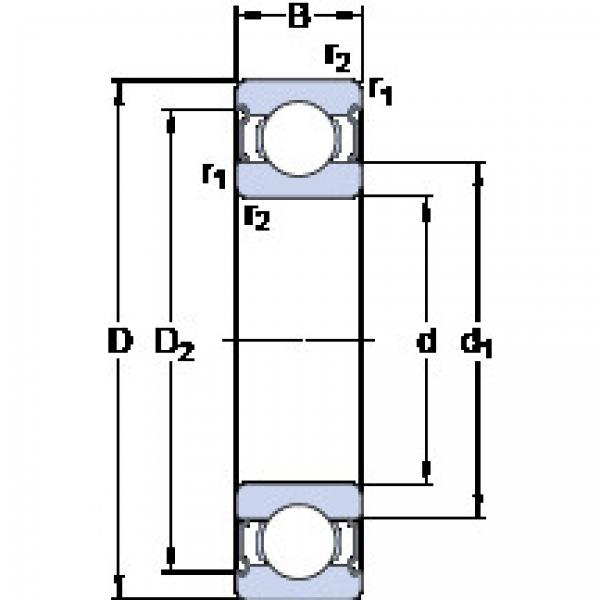 Bearing 61903-2Z SKF #1 image