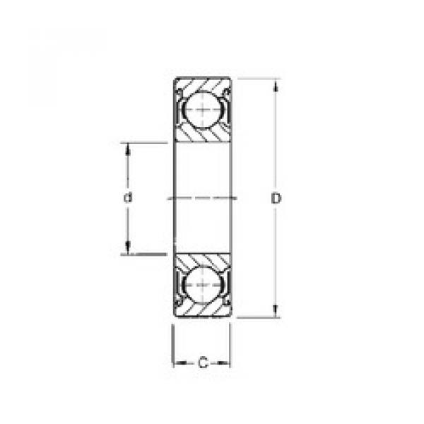 Bearing W6305-ZZ CYSD #1 image