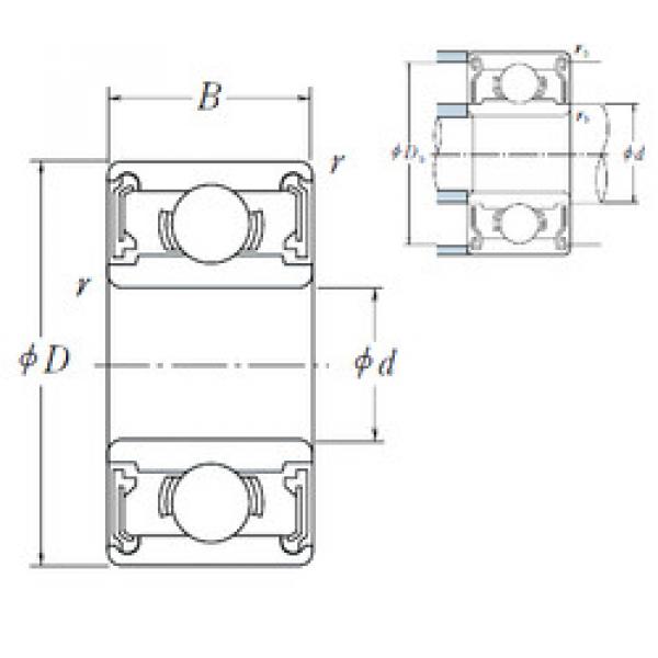 Bearing 636 VV NSK #1 image