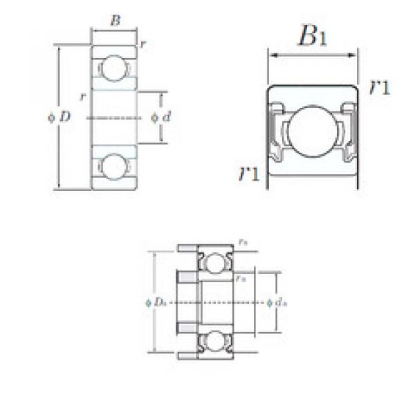 Bearing 635-2RU KOYO #1 image