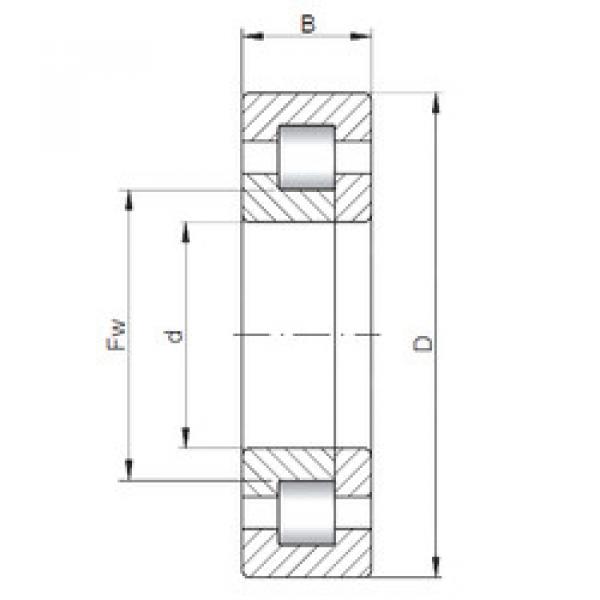 Bearing NUP2334 E CX #1 image