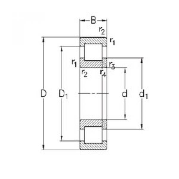 Bearing NUP2322-E-TVP3 NKE #1 image