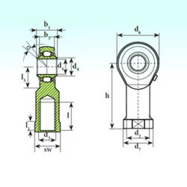 Bearing TSF 50 RB ISB #1 image