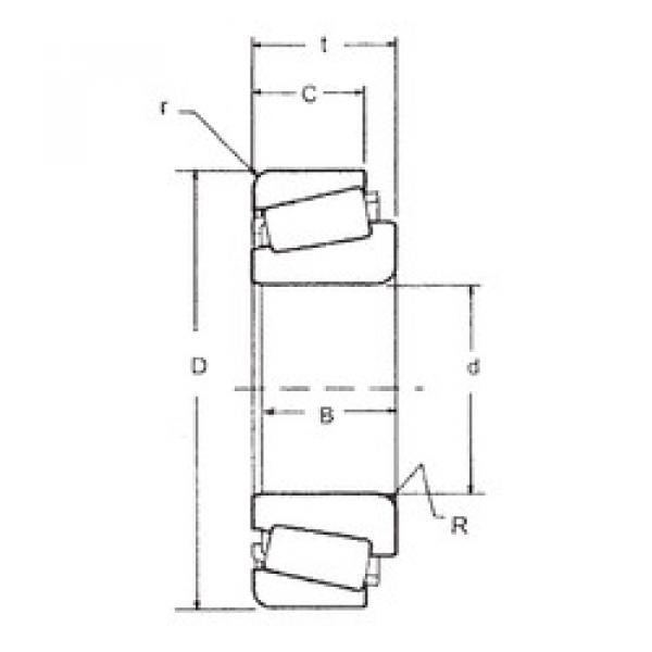 Bearing 33009 FBJ #1 image