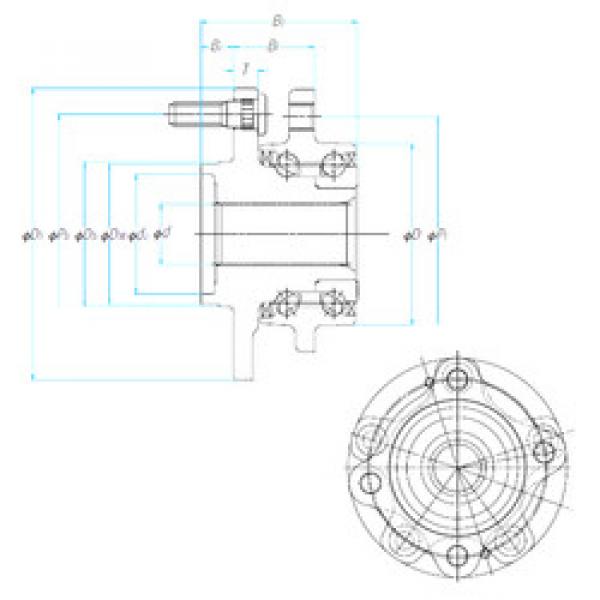 Bearing ZA-62BWKH10D-Y-5CP01 NSK #1 image