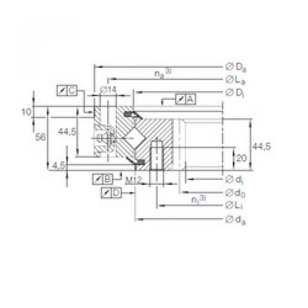 Bearing XSI 14 0944 N INA #1 image