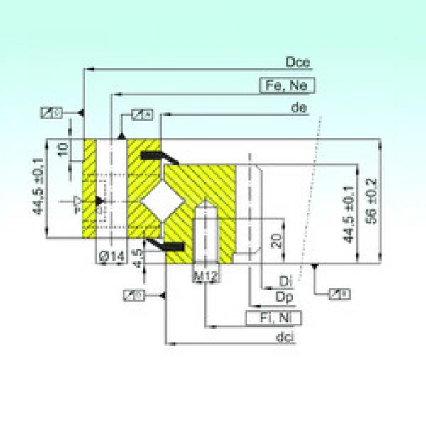 Bearing ZR1.14.0414.201-3SPTN ISB #1 image