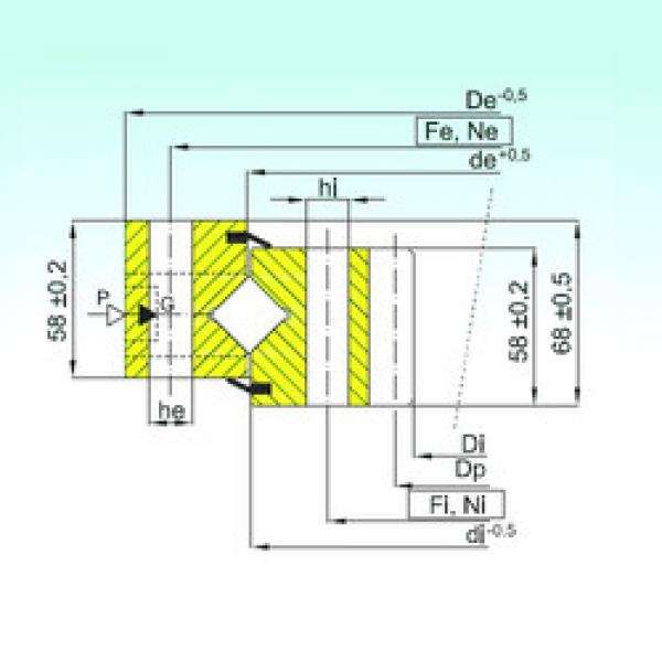 Bearing ZR1.16.1754.400-1SPPN ISB #1 image