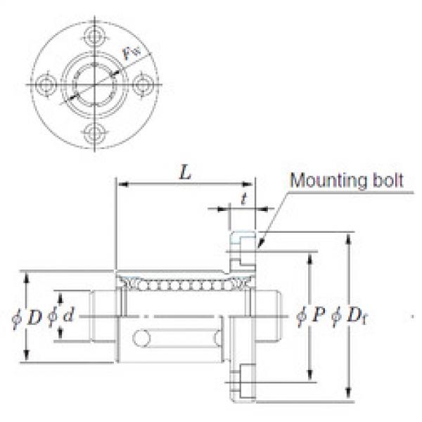 Bearing SDMF20 KOYO #1 image