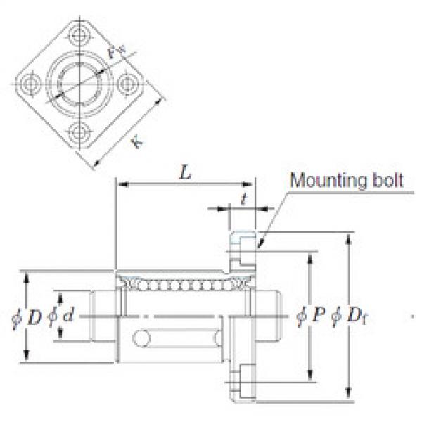 Bearing SDMK30 KOYO #1 image